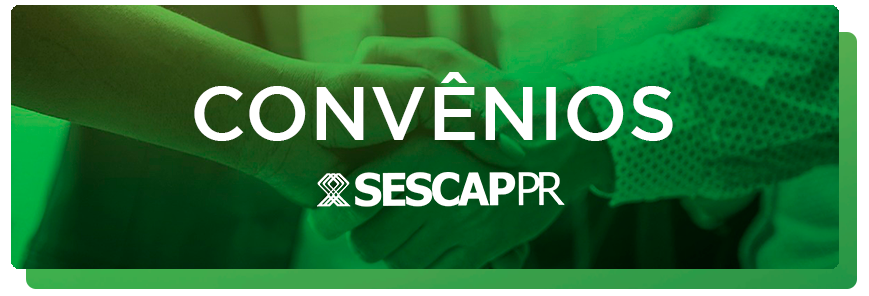 SESCAP-PR tem diversos convênios com universidades e escolas. Aproveite as vantagens!